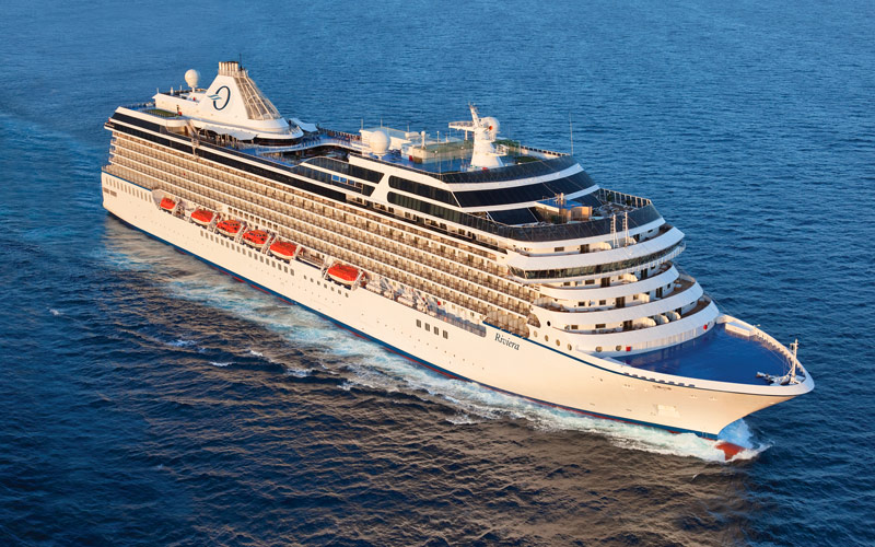 Oceania's Riviera Cruise Ship, 2019, 2020 and 2021 Oceania Riviera ...