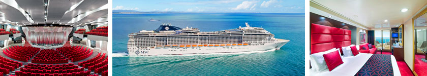 MSC Divina image collage MSC Divina image collage