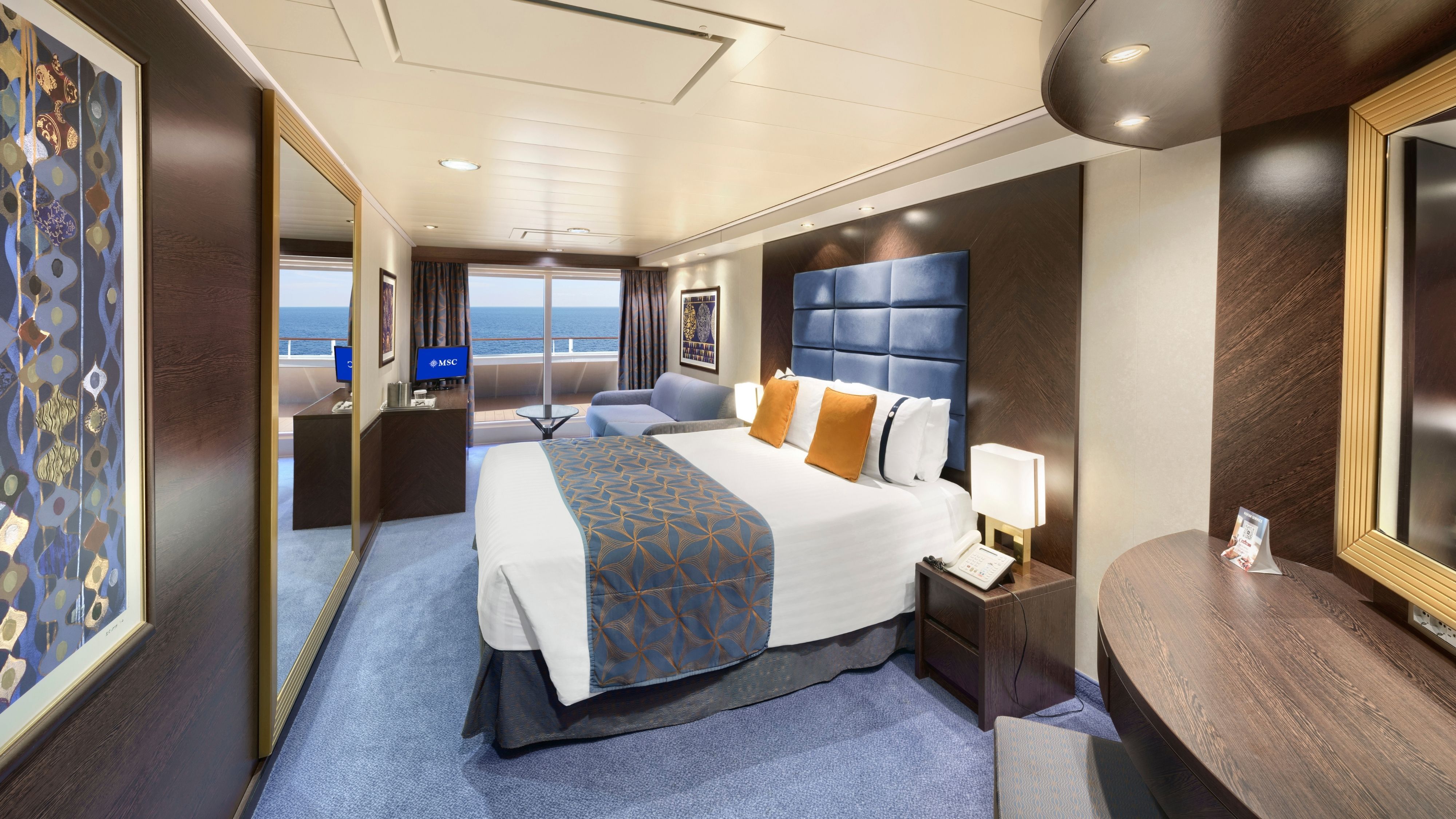 MSC Yacht Club Executive and Family suites with balcony