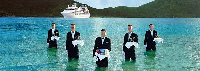 Seabourn Caviar in the Surf Seabourn Caviar in the Surf