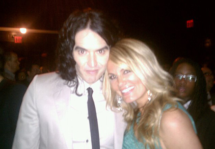 Courtney and Russell Brand Courtney and Russell Brand
