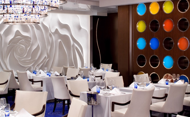 Celebrity Cruises' Blu Restaurant