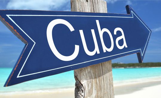Welcome to Cuba sign
