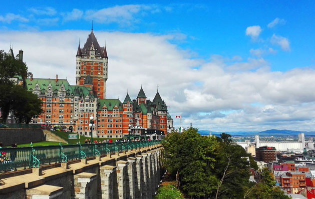 Quebec City is the home of Cruise Month.