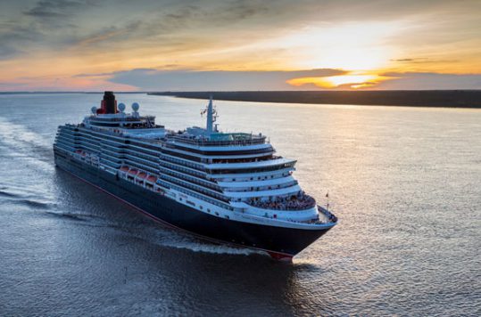 Cunard's Queen Victoria, one of four ships in the fleet.