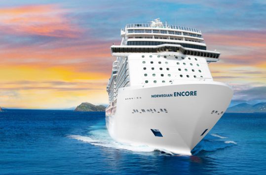 Norwegian Cruise Line's newest ship, Norwegian Encore, will debut in fall 2019.
