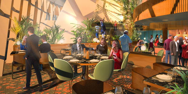 Eden Restaurant will be one of the new restaurants on Celebrity Edge.