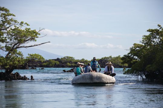Zodiac tour in Galapagos