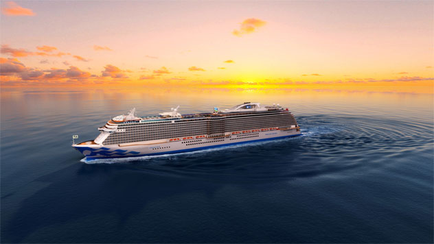 Princess Cruises Names Sixth and Final Royal Class Ship Discovery