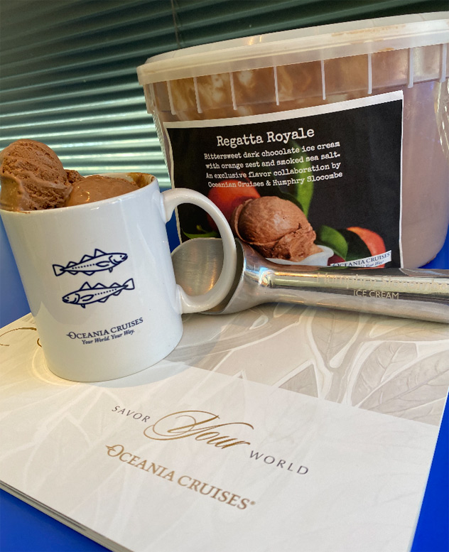 Regatta Royal Ice Cream for Oceania Cruises