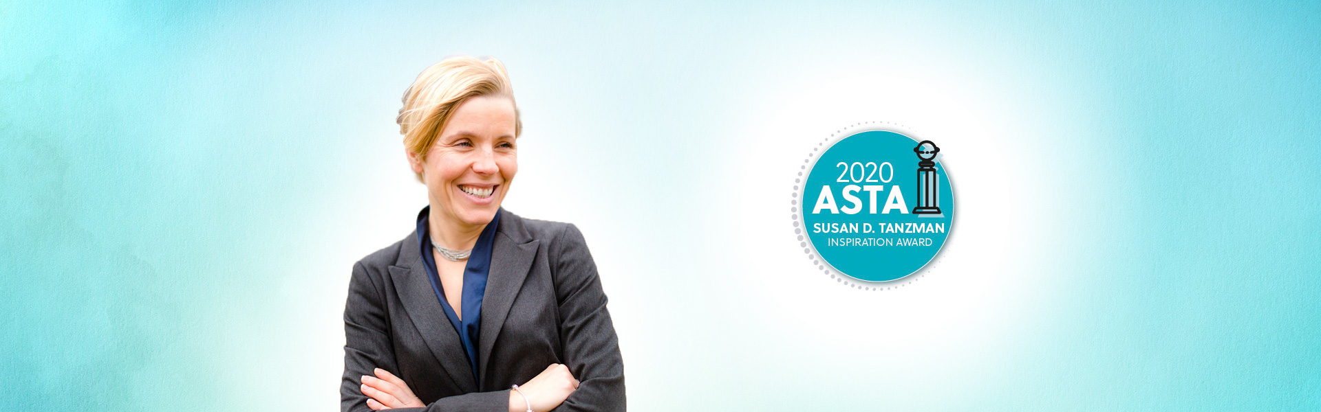 Karolina Shenton receives Susan D. Tanzman Inspiration Award