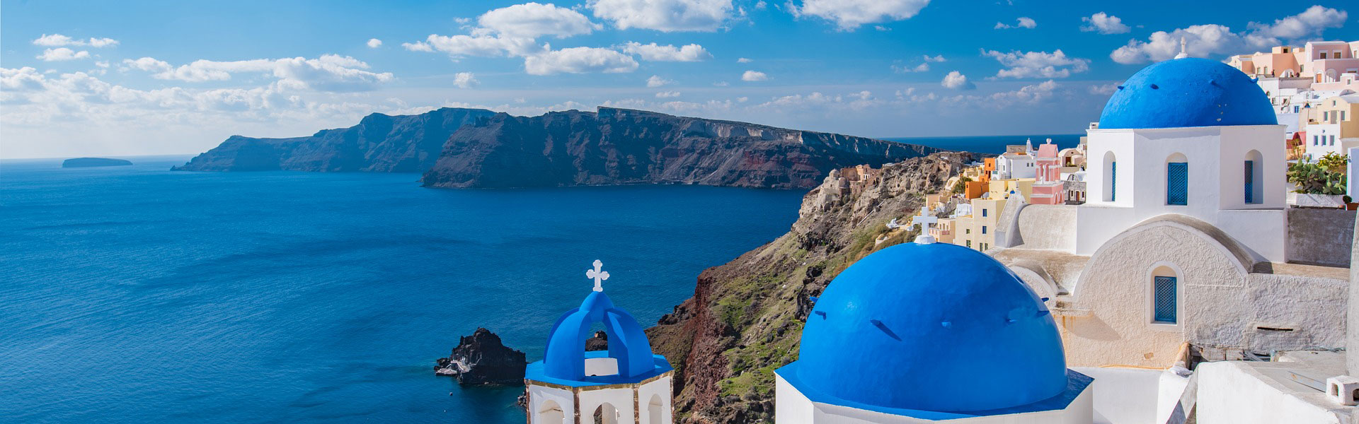 Santorini skyline