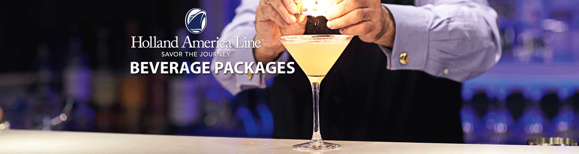 Holland America Line Drink Packages