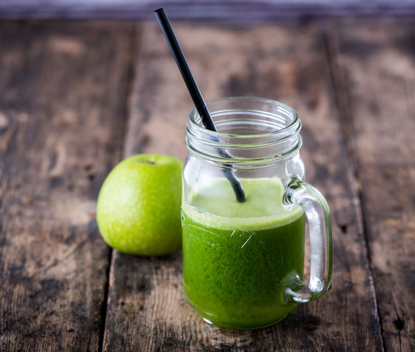 A green smoothie